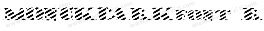 MONCKPARKfont Regular字体转换